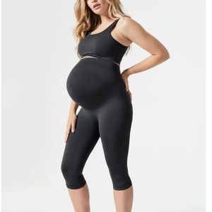 BLANQI MATERNITY BELLY SUPPORT CROP LEGGINGS